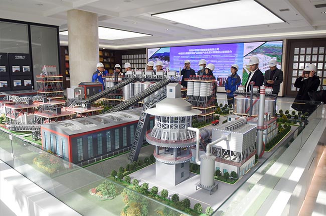 考察河南中譽(yù)鼎力智能裝備有限公司