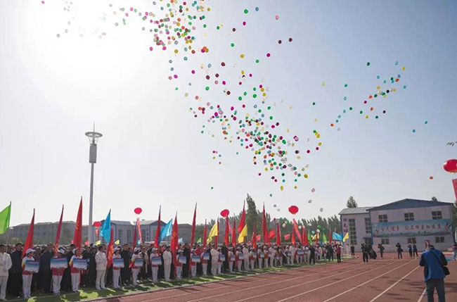 衛(wèi)輝市民運(yùn)動(dòng)會(huì)開幕儀式