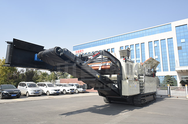 移動式破碎篩分機助力建筑垃圾再利用 移動式破碎篩分機助力建筑垃圾再利用